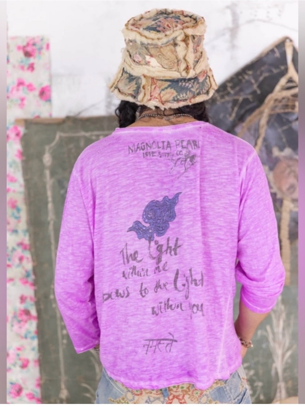 Magnolia Pearl Neon Pink Kathmandu Dragon Vigo Tee Long Sleeve - Picture 5 of 6